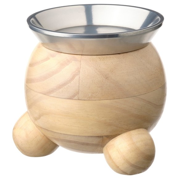 New ! IKEA VINTERFINT Pillar Candle Holder Pine 4" 705.526.15 - Picture 3 of 4